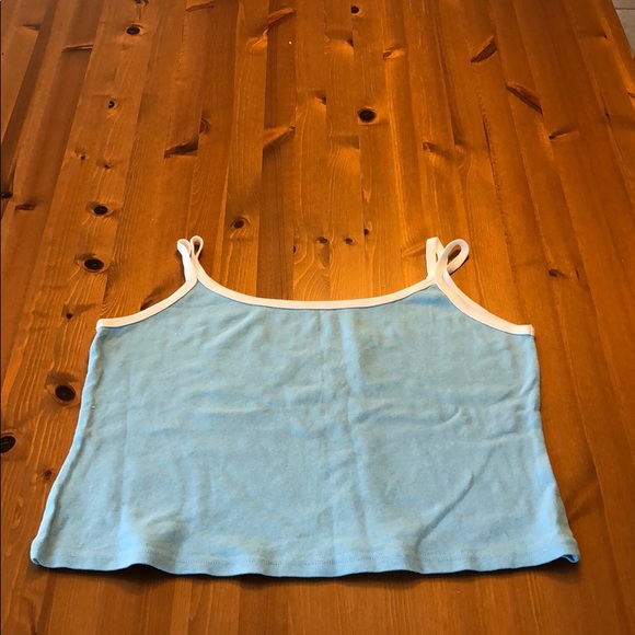 Blue Tank top half shirt - Picture 2 of 2